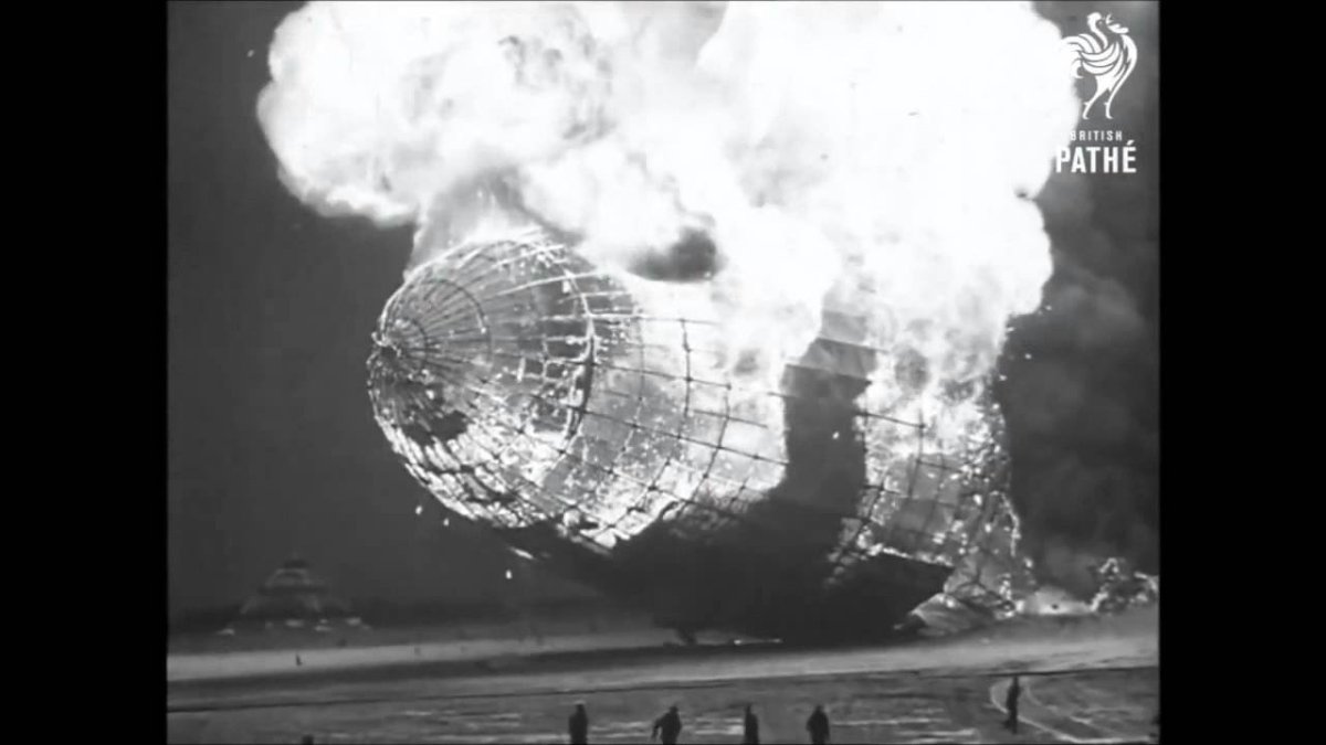 Дирижабль Гинденбург 1937