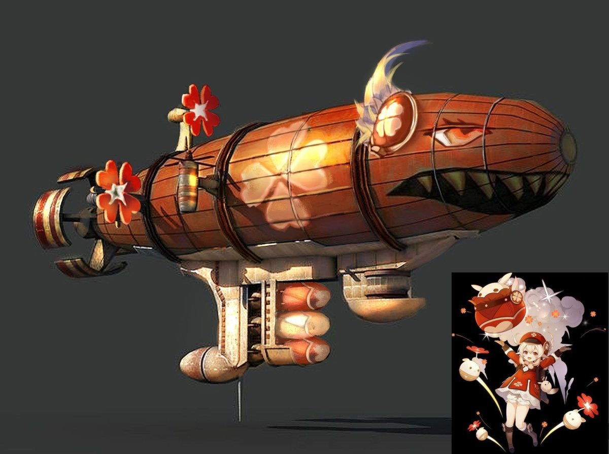 Дирижабль изнутри