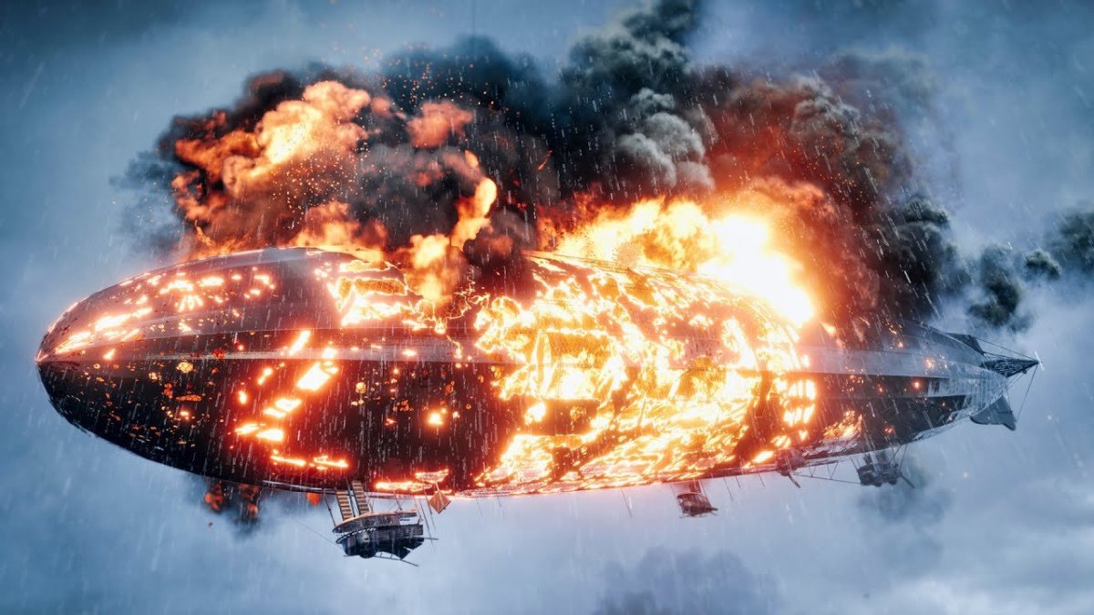 Бателфилд дирижабль