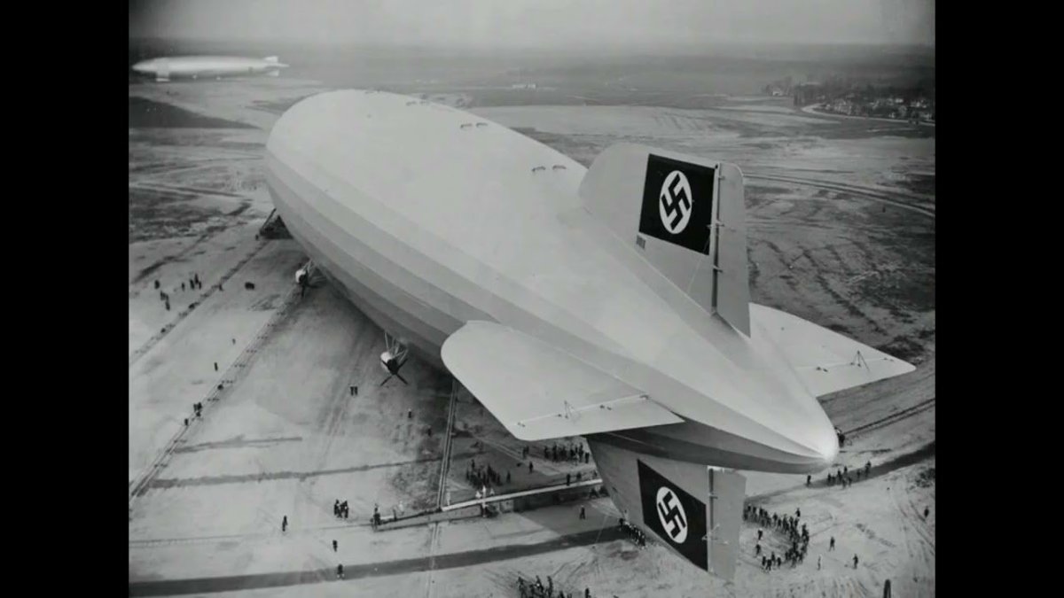 Дирижабль Гинденбург 1936
