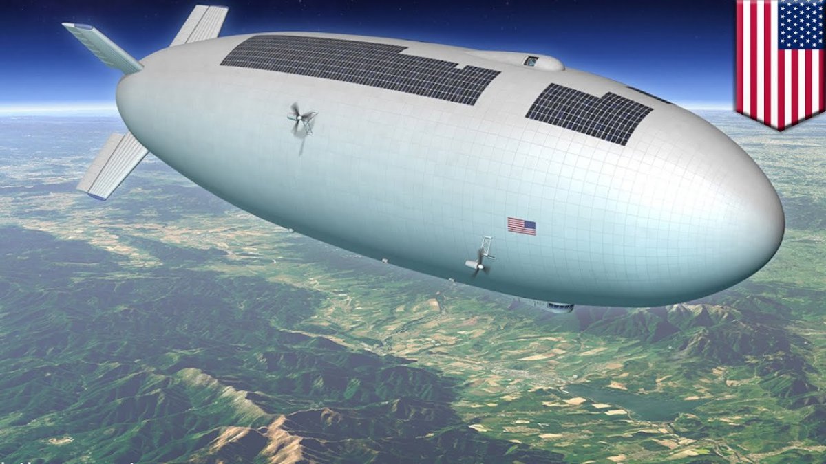 Стратосферный дирижабль будущего