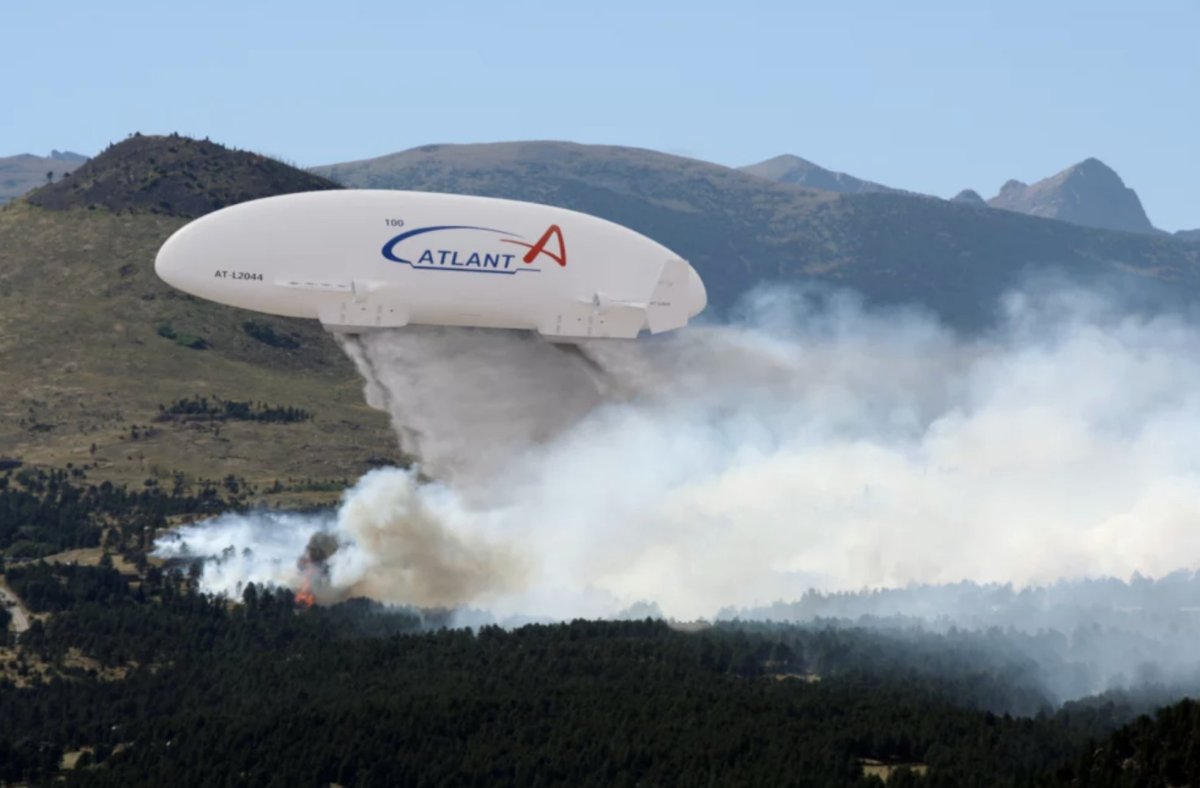 Грузовой дирижабль Атлант 100