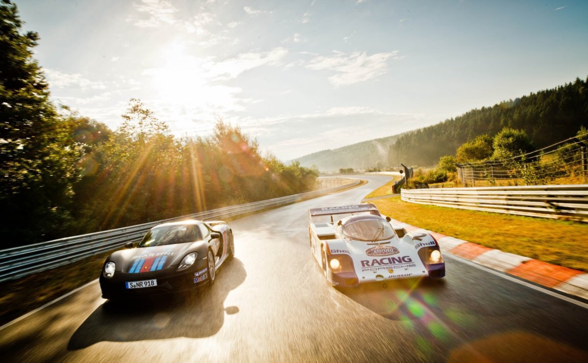 Porsche 956 рекорд Нюрбургринга