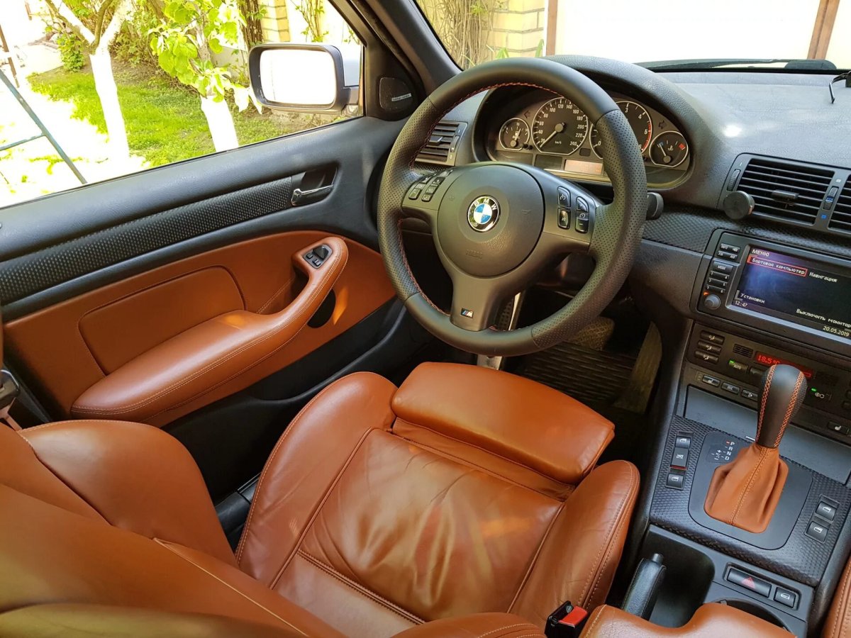Рыжий салон BMW e39