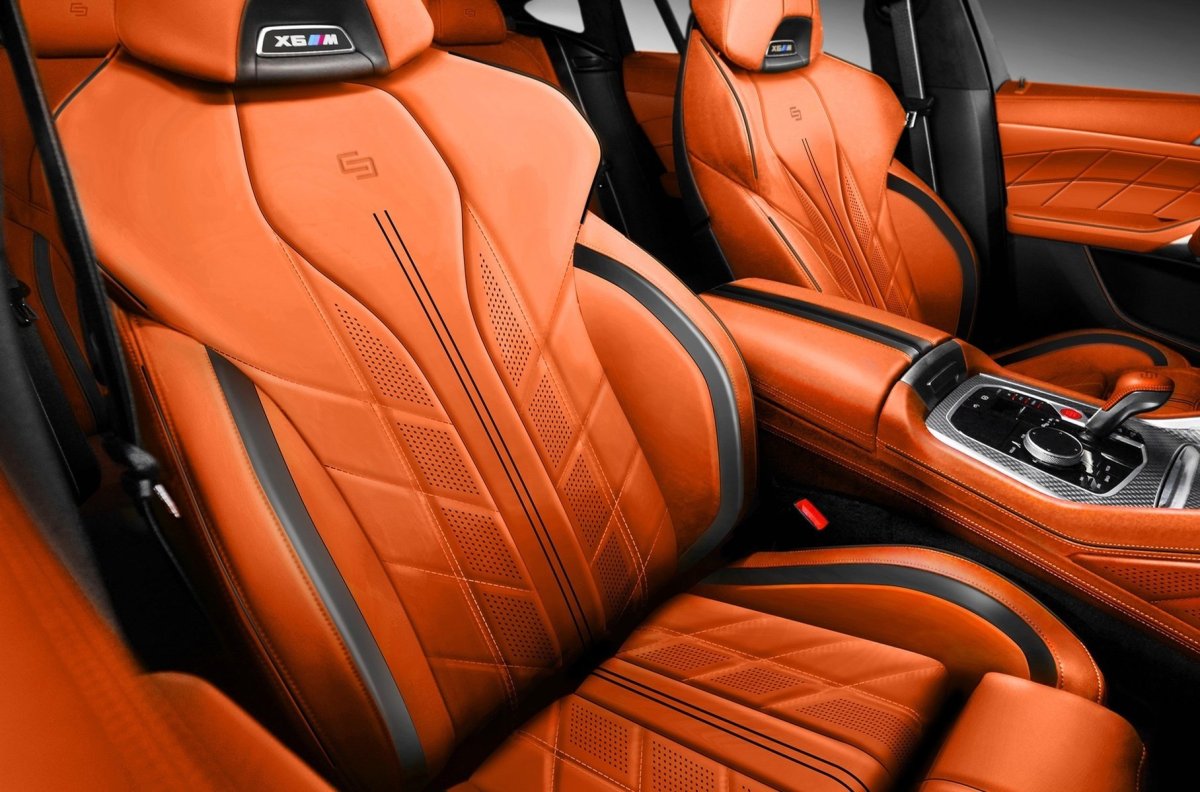 BMW x6m 2022 салон
