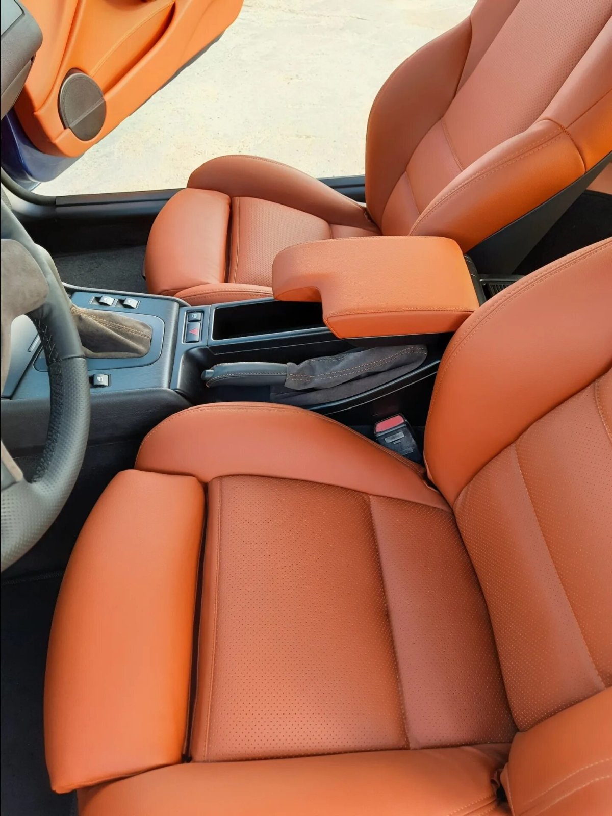 Оранжевый салон БМВ е39