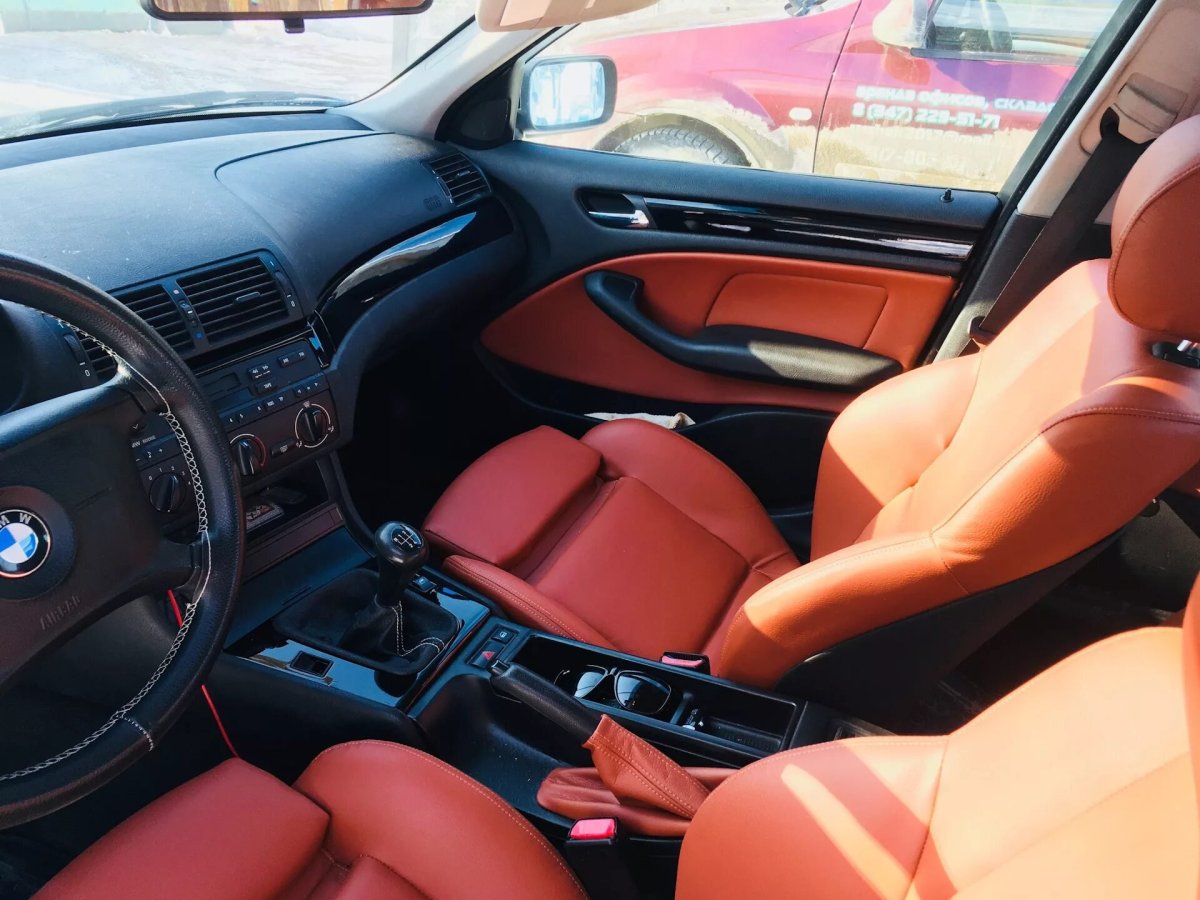 BMW 3 e46 салон
