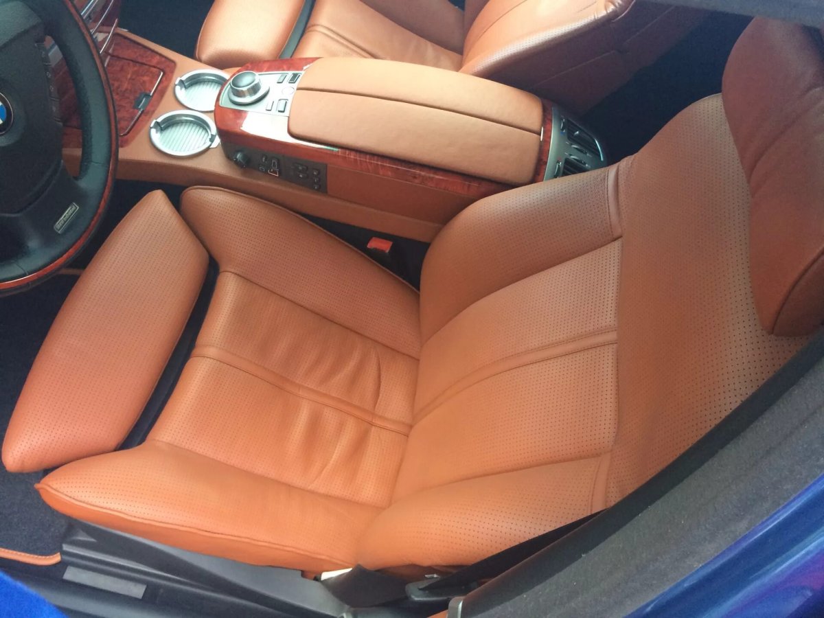 Рыжий салон БМВ е34