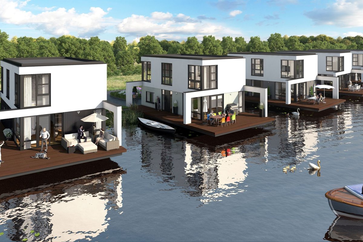 Плавучие домики Воронеж Чертовицы