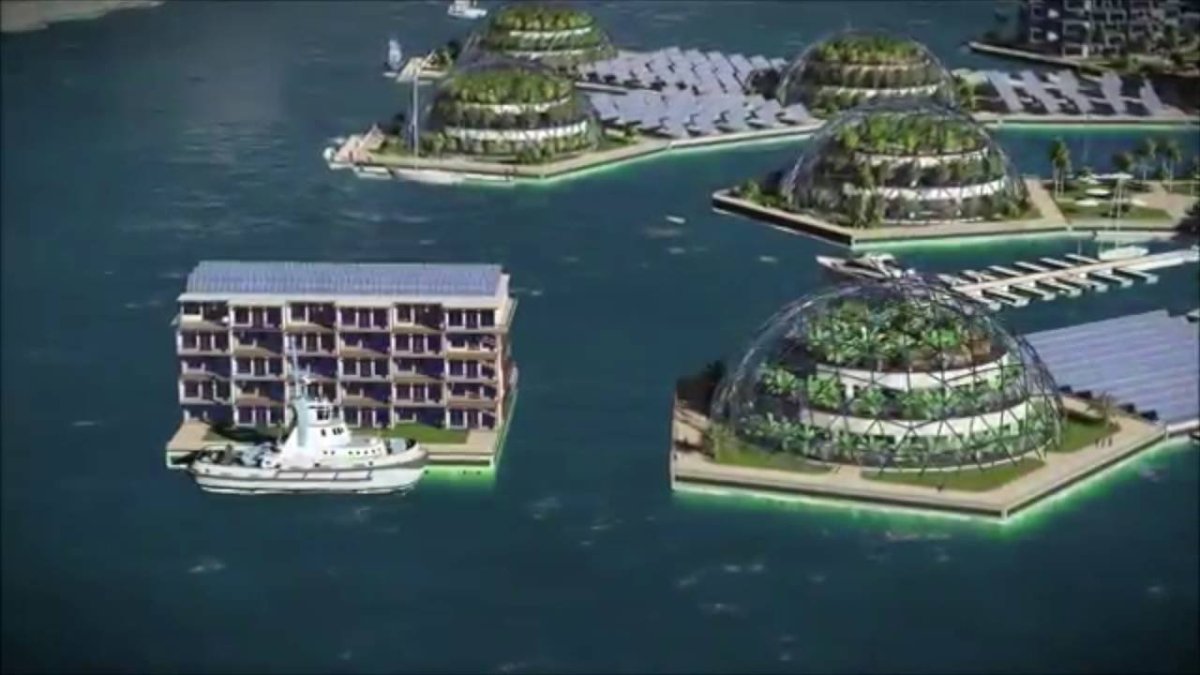 Верн плавучий город 2020