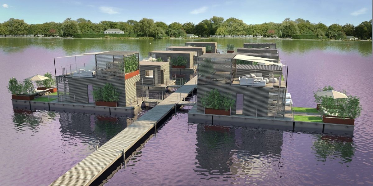 Плавучий поселок