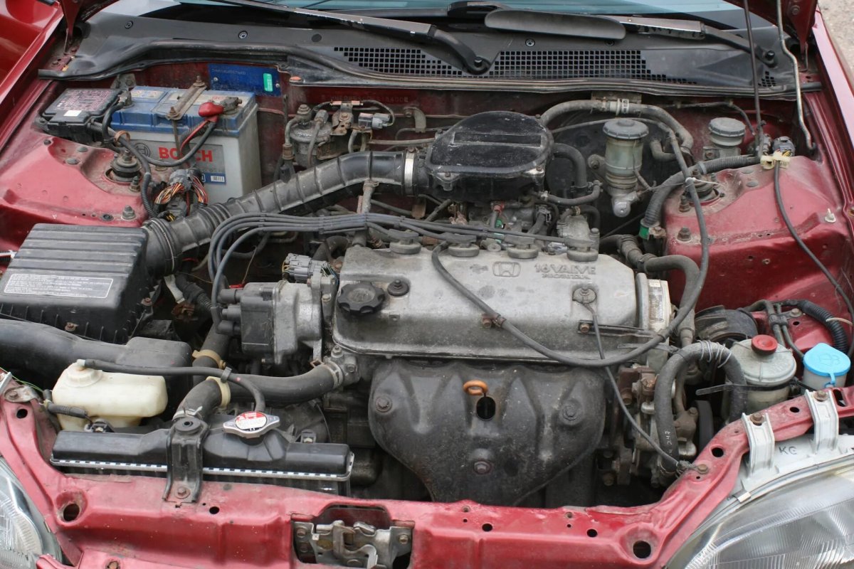 Хонда Цивик 1992 двигатель