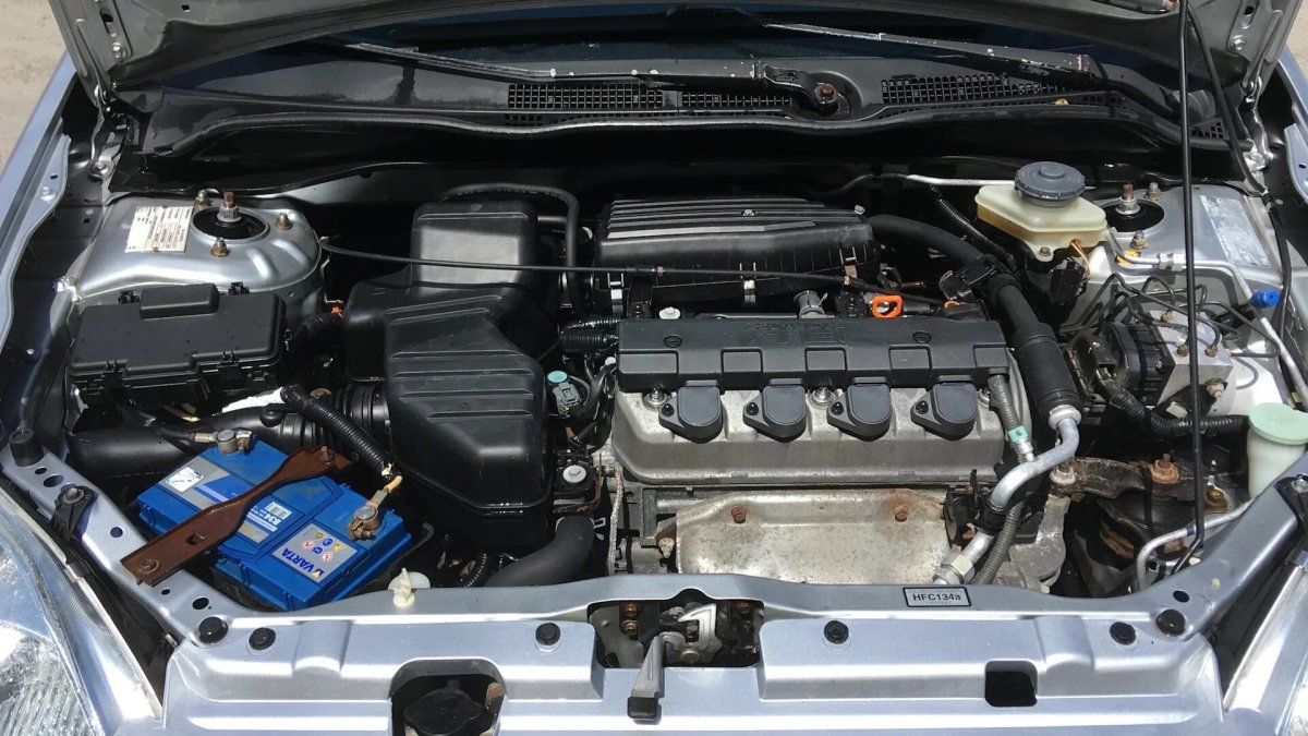 Honda Civic 7 под капотом