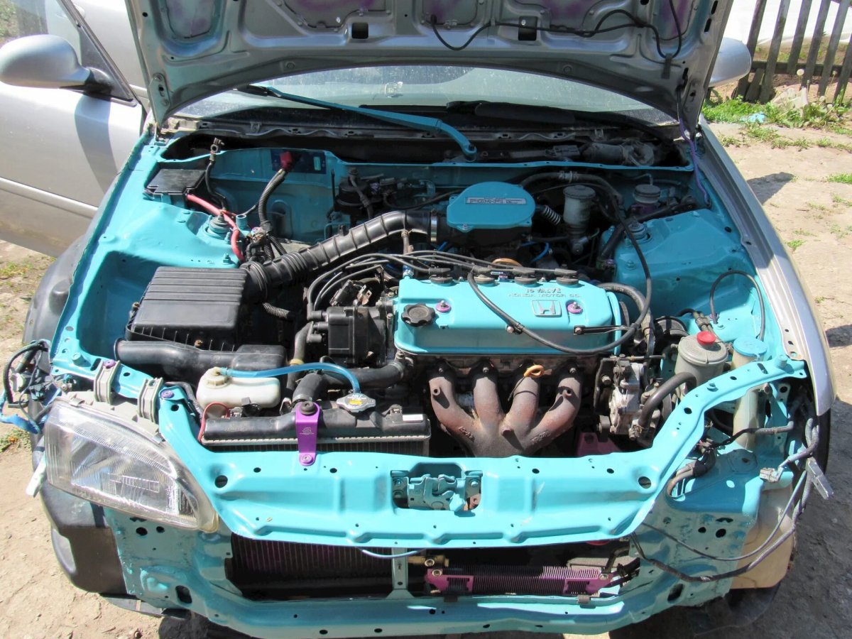 Хонда Цивик 1992 1.5 мотор