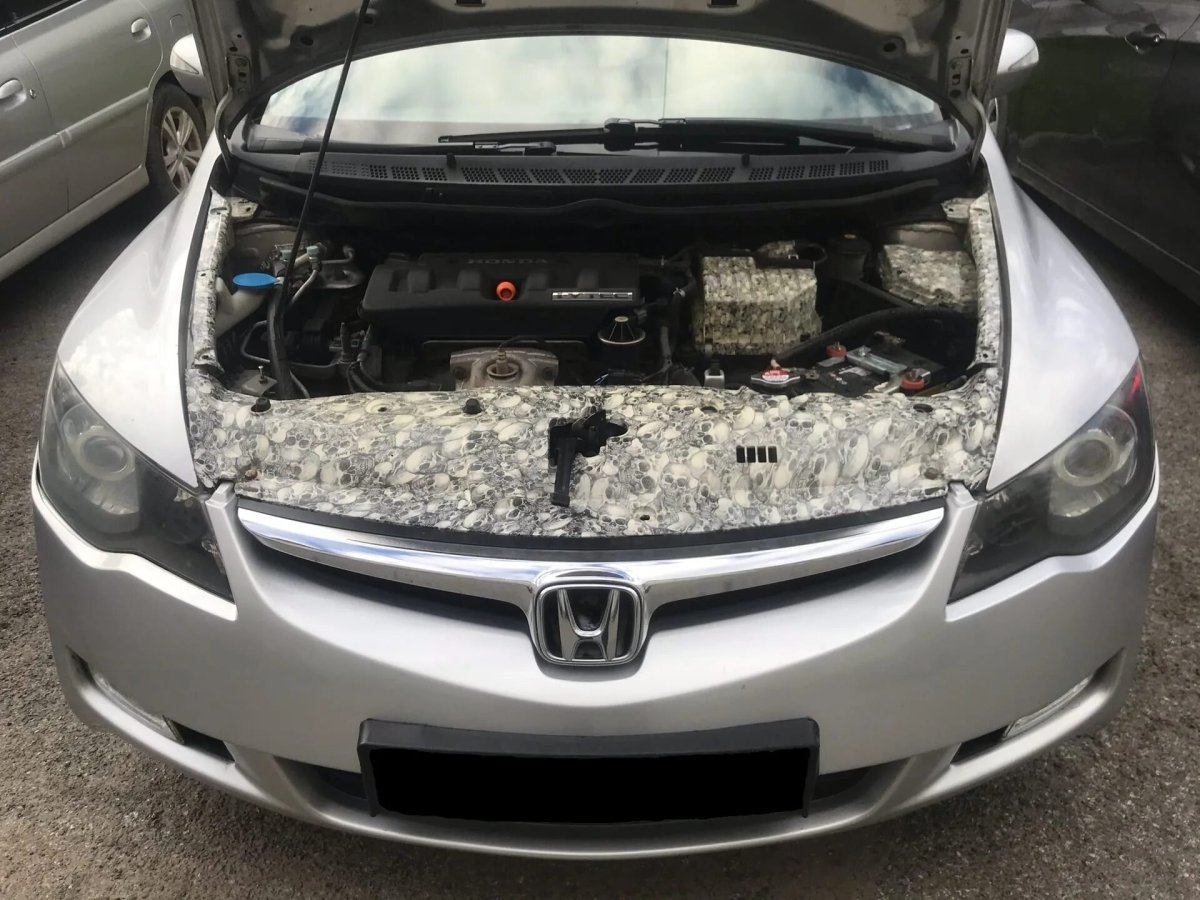 Капот Хонда Цивик 4д 2008