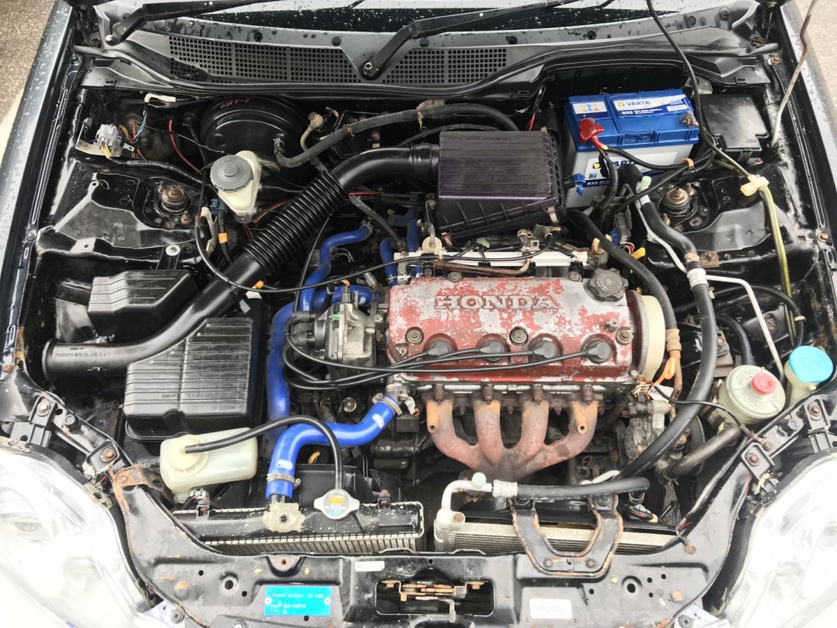 Цивик 6 подкапотка