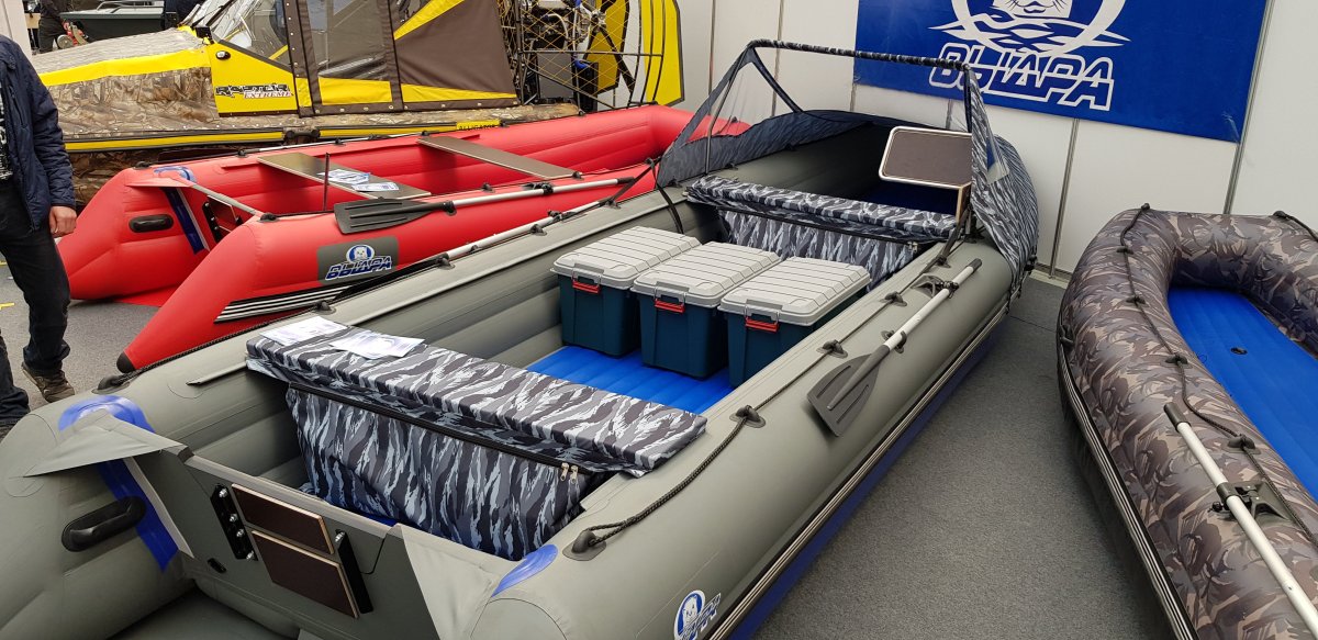 Лодка выдра шерпа 430 Jet