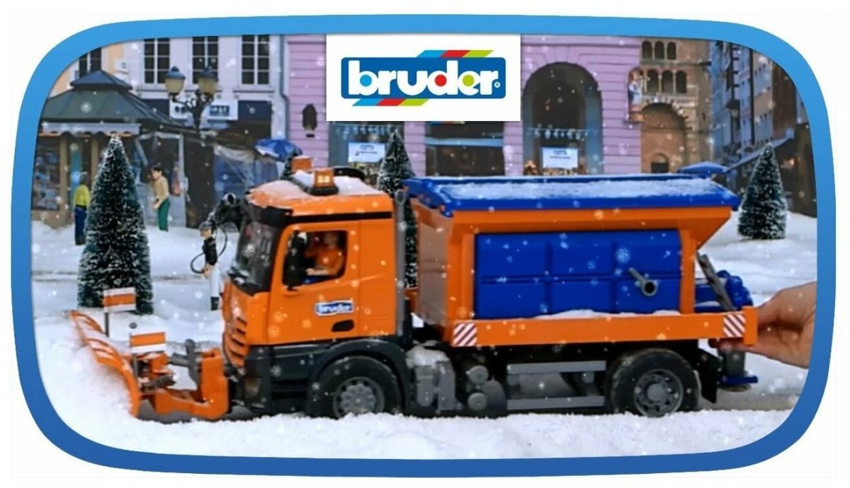 Bruder 03685 снегоуборочная машина