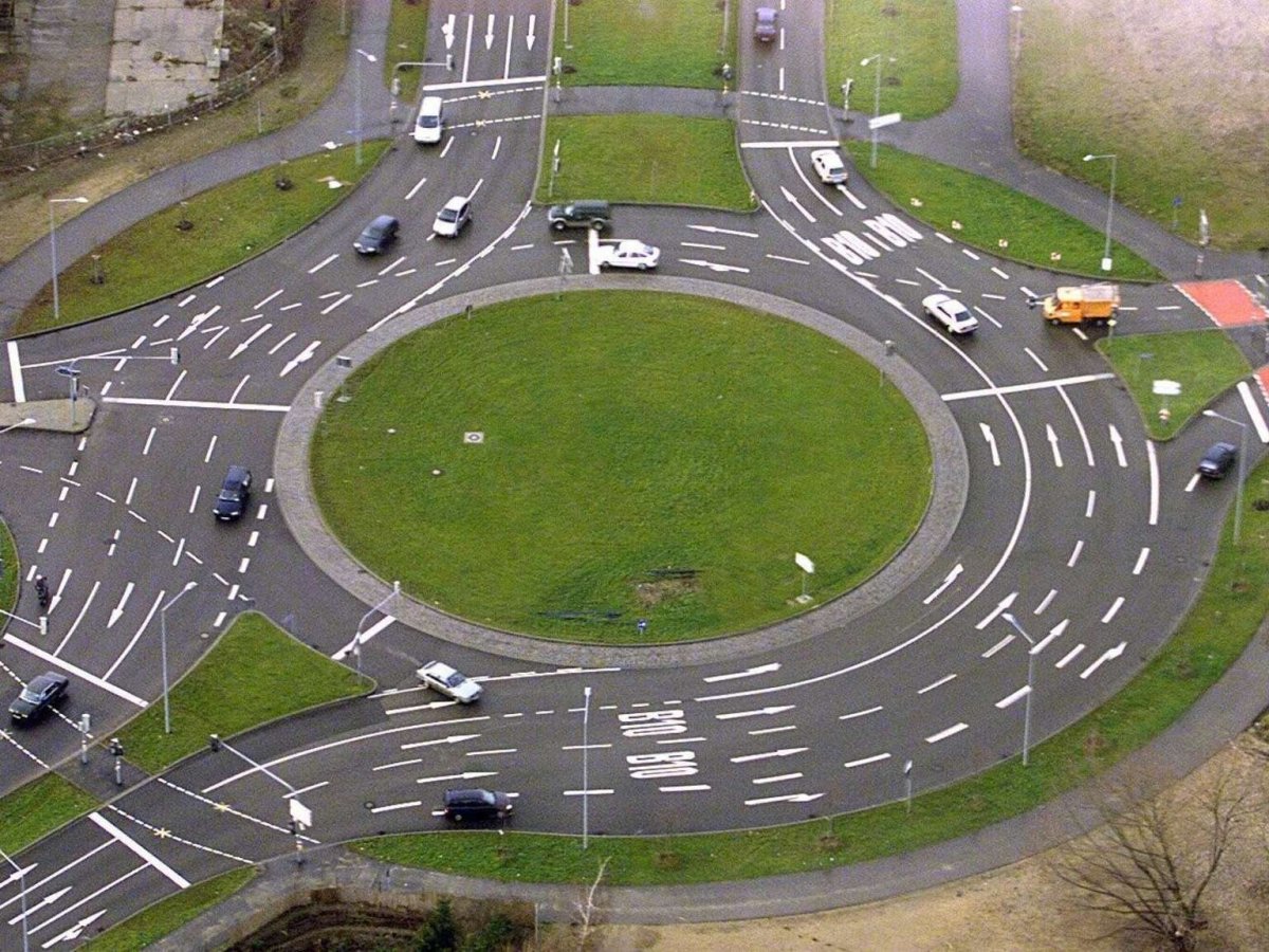 Турбо кольцевой перекресток Зеленоград