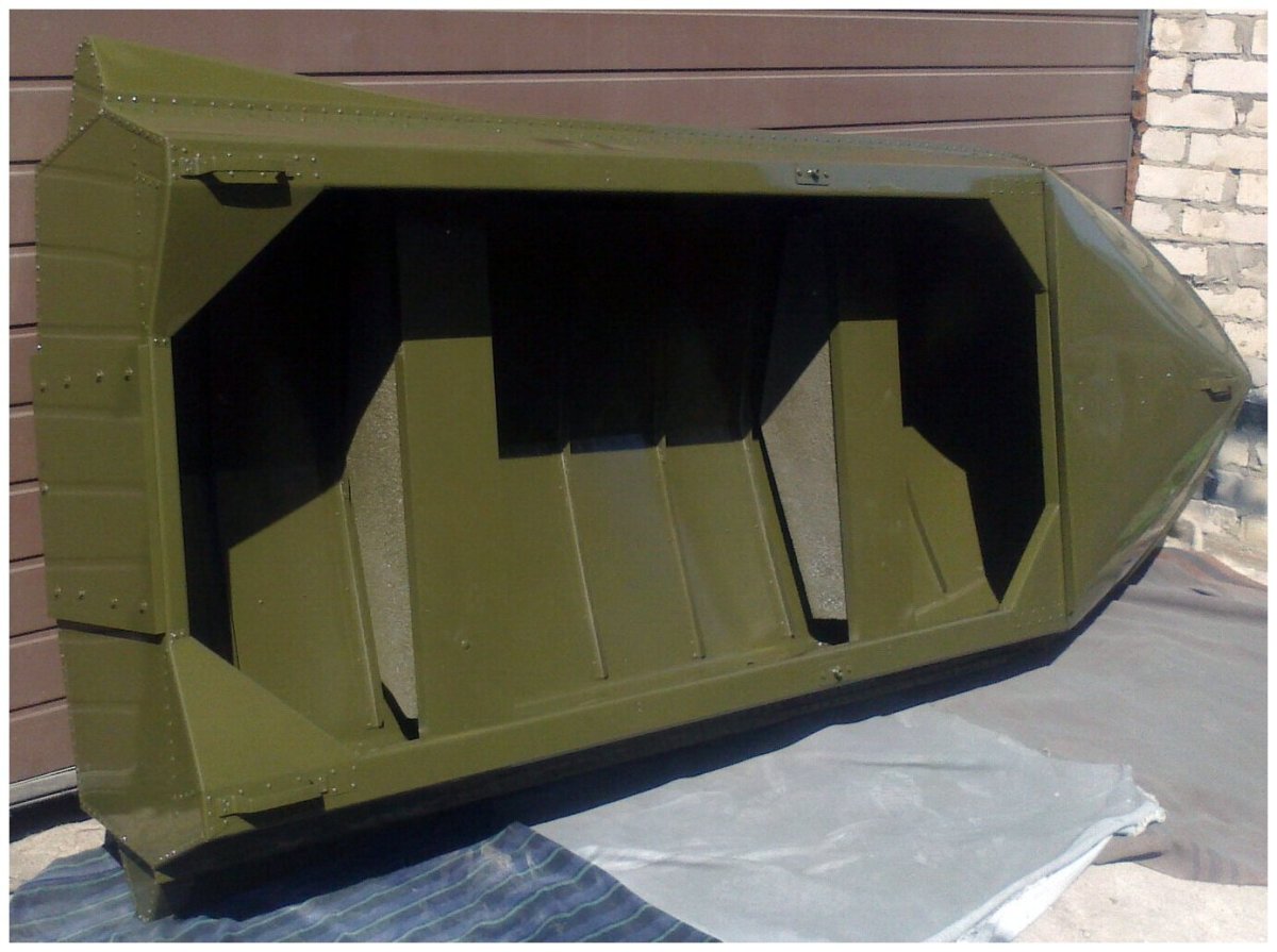 Алюминиевая лодка романтика н