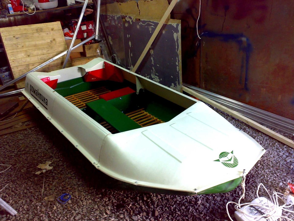 Лодка романтика 3 секции