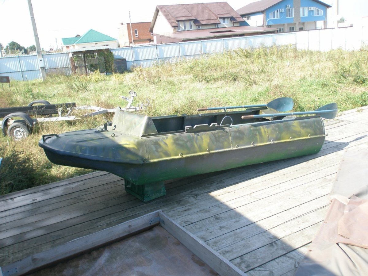 Модернизация лодки романтика