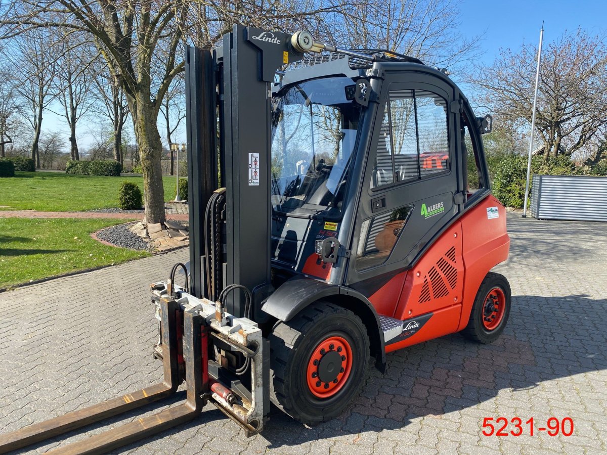 Немецкий погрузчик Линде