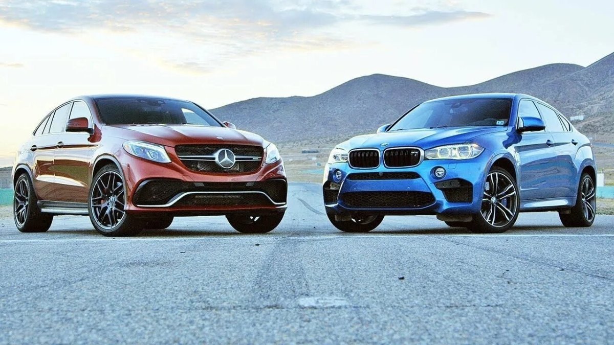 Mercedes GLS and BMW x6