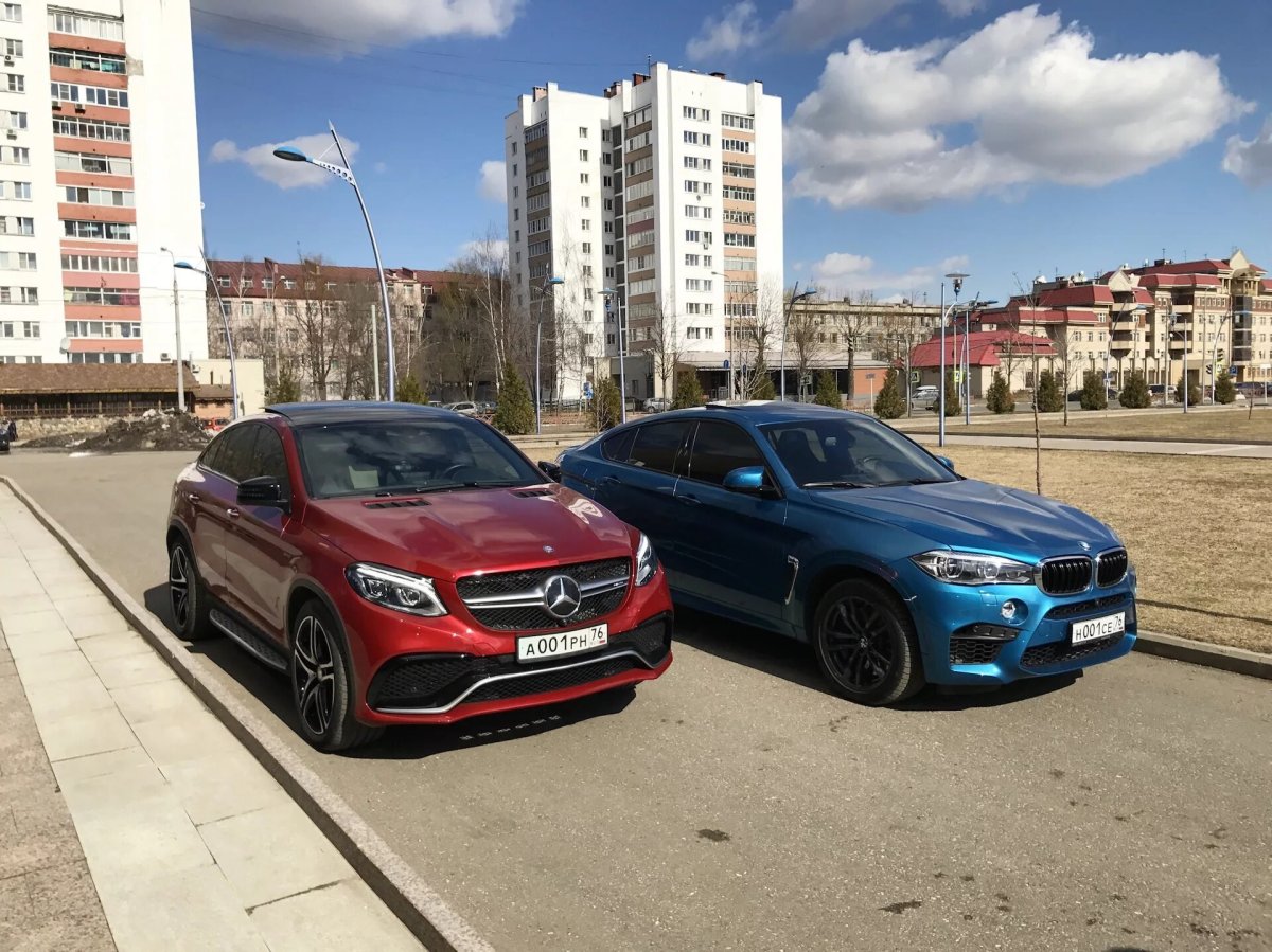 BMW x5 f85 vs Mercedes GLE 43 AMG S