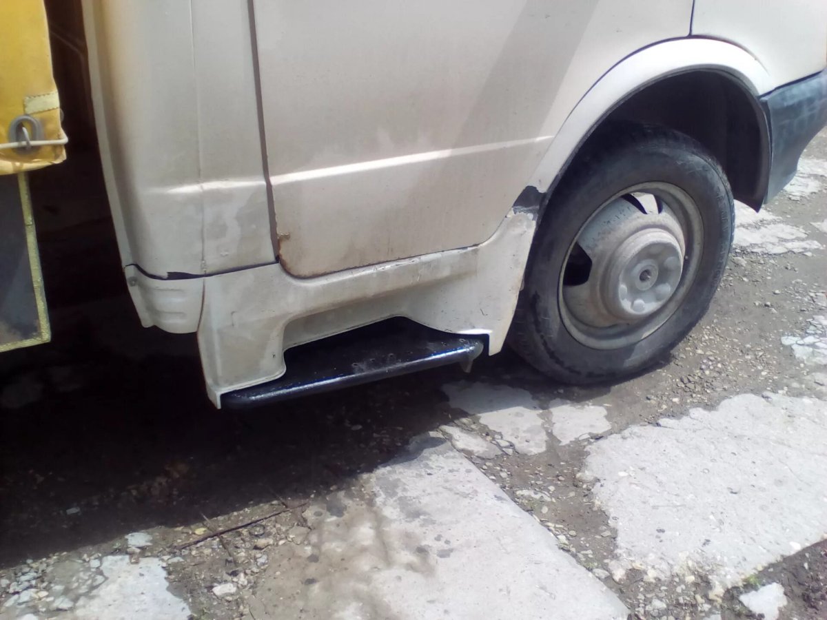 Переделка подножек Газель фермер