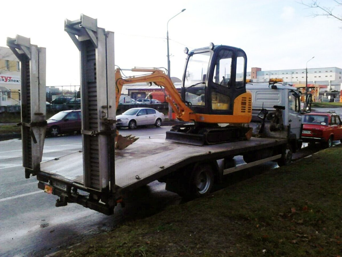 Мерседес 814 эвакуатор