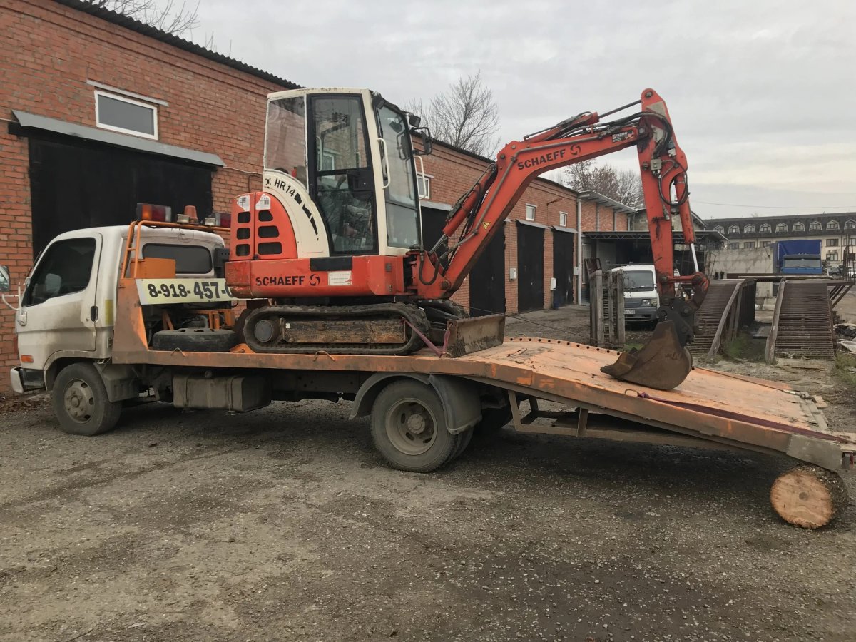 Эвакуатор для экскаватора