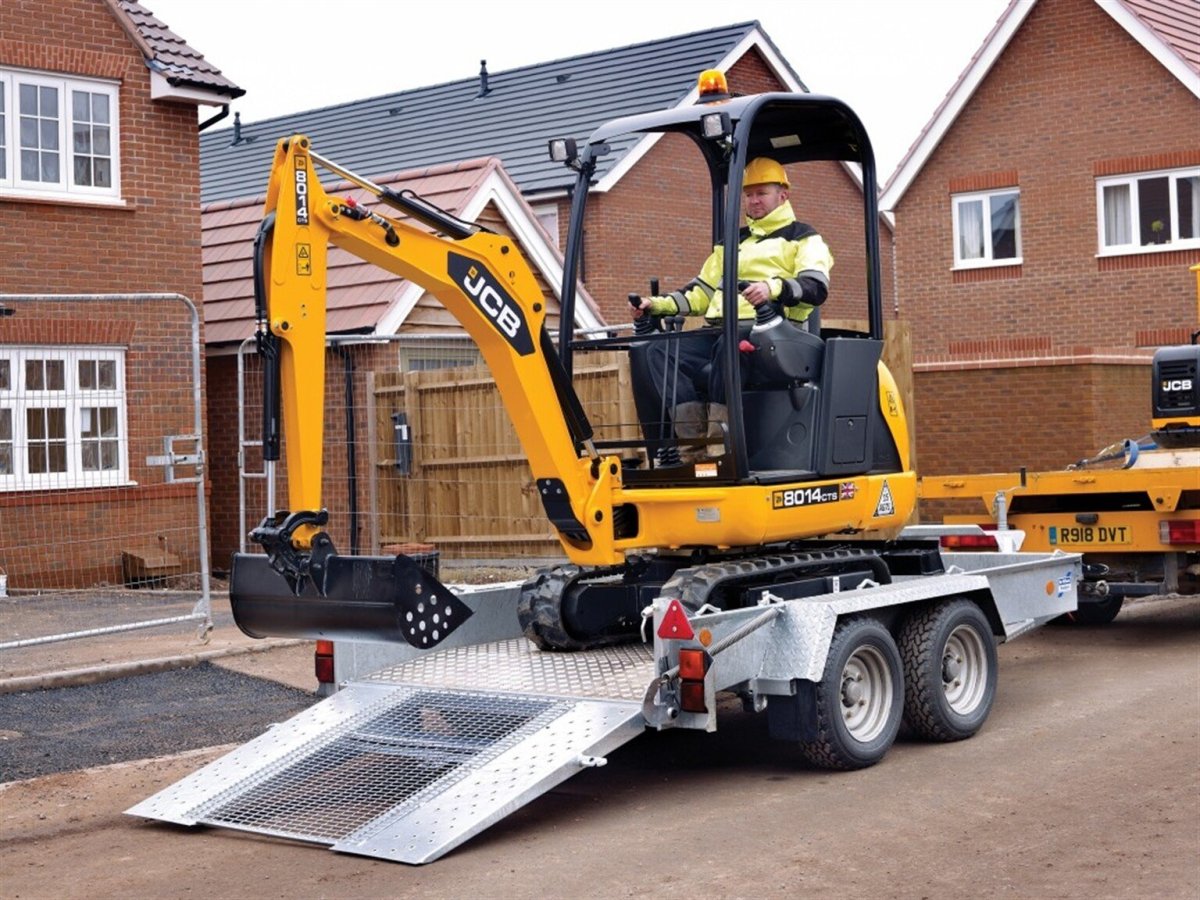 Мини экскаватор JCB 8014 CTS С