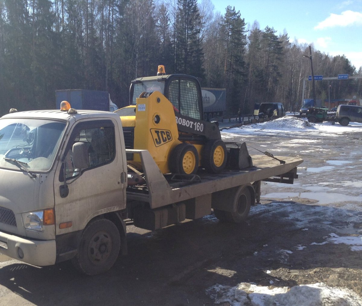 Эвакуатор Хундай hd78