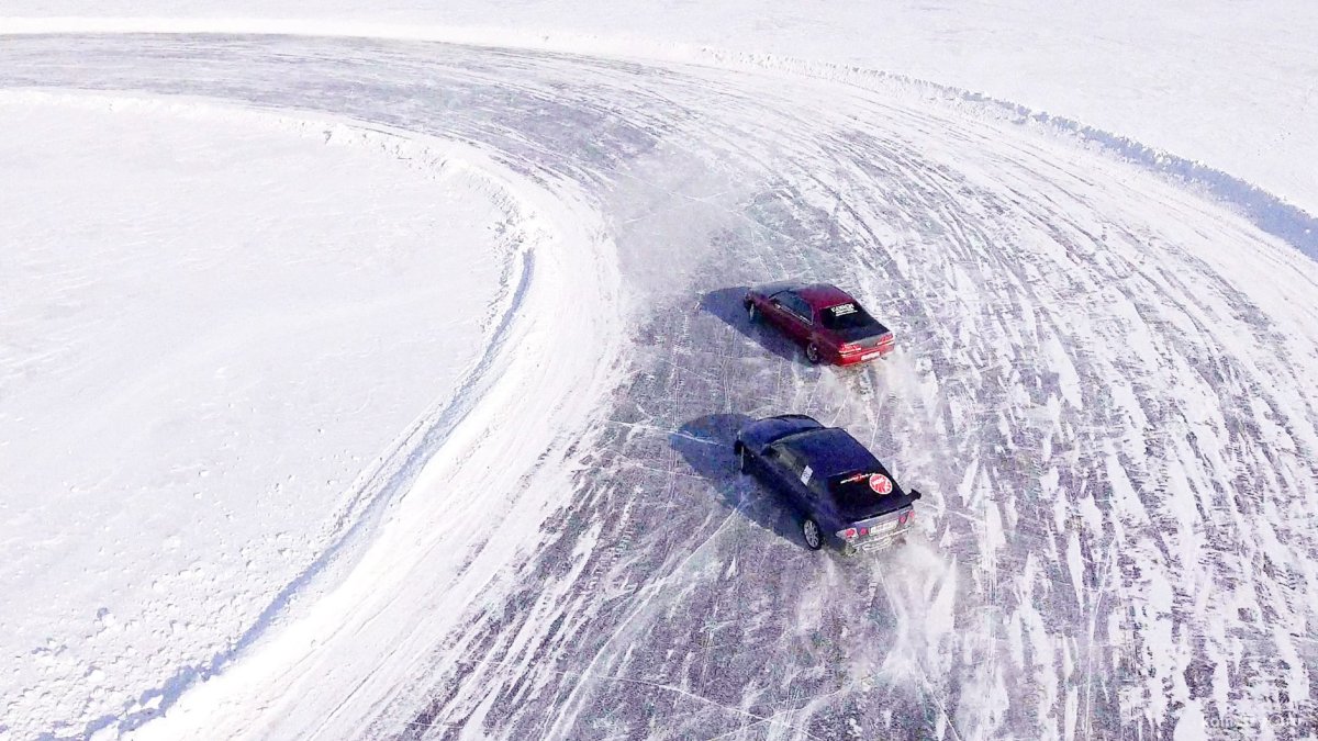 Дрифт на льду