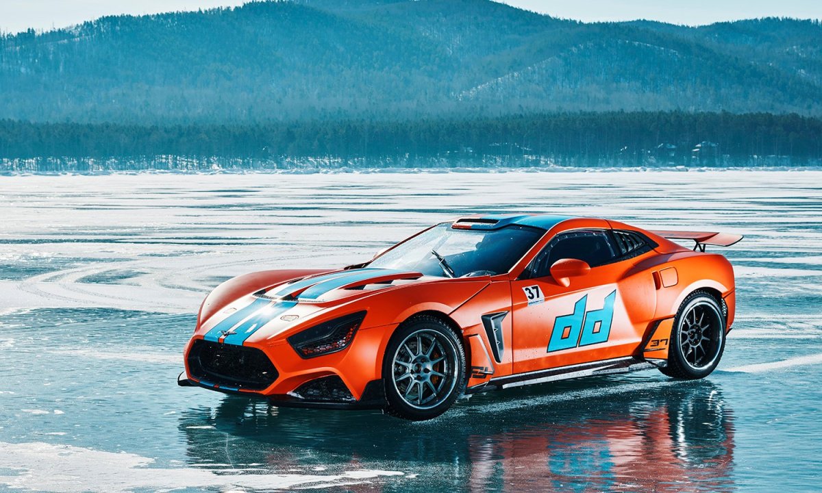 Машина гоночная настоящая