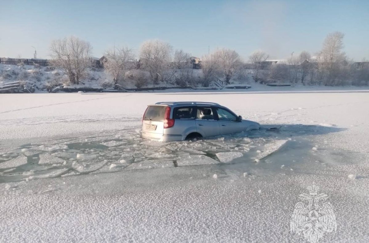 Лед на реке