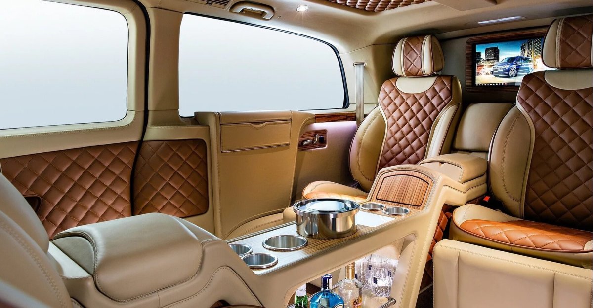Mercedes Benz v class 2022 Interior VIP