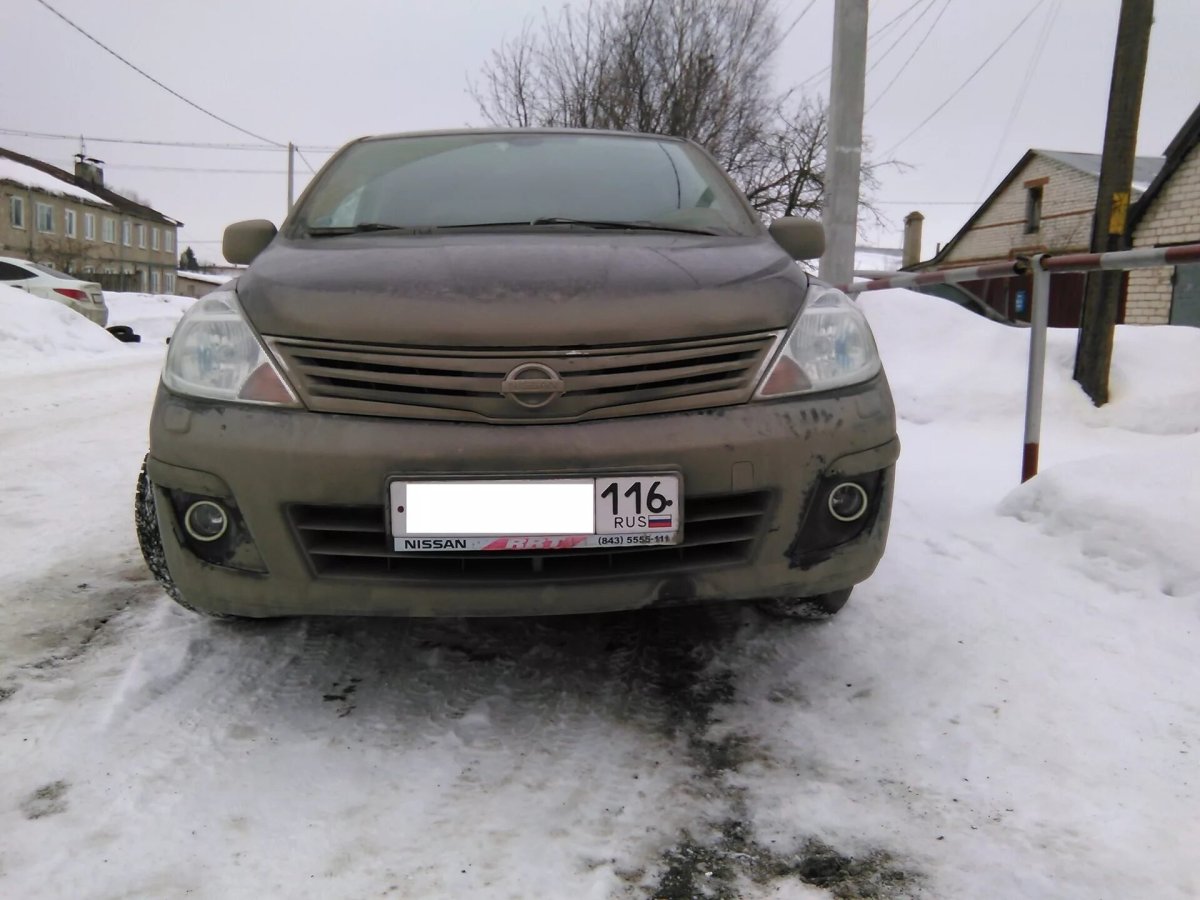 Ангельские глазки Nissan Tiida