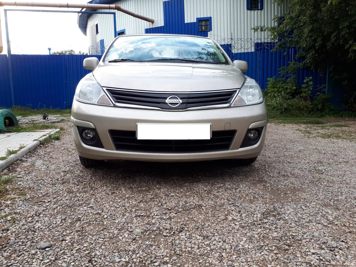 Противотуманки Ниссан Тиида с11