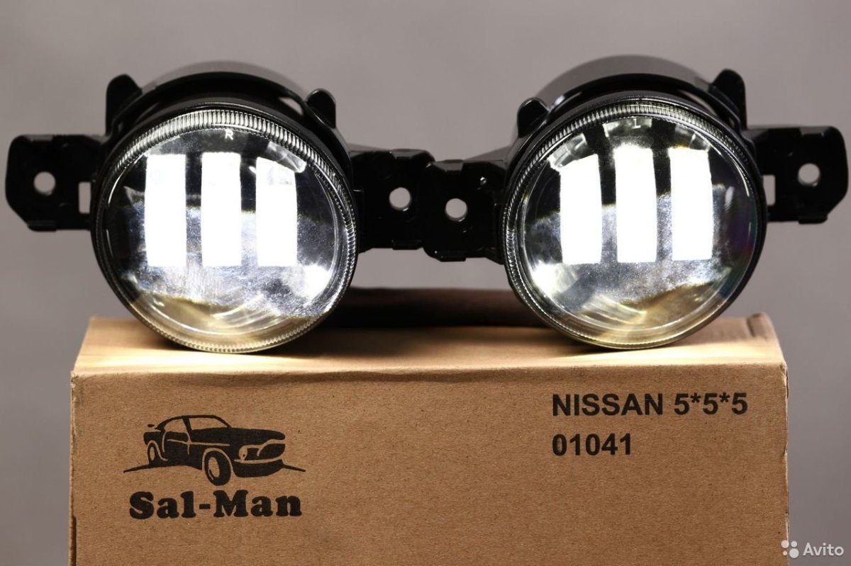 Линзы в ПТФ w211