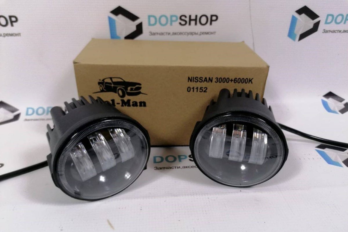 Светодиодные ПТФ Nissan.Almera
