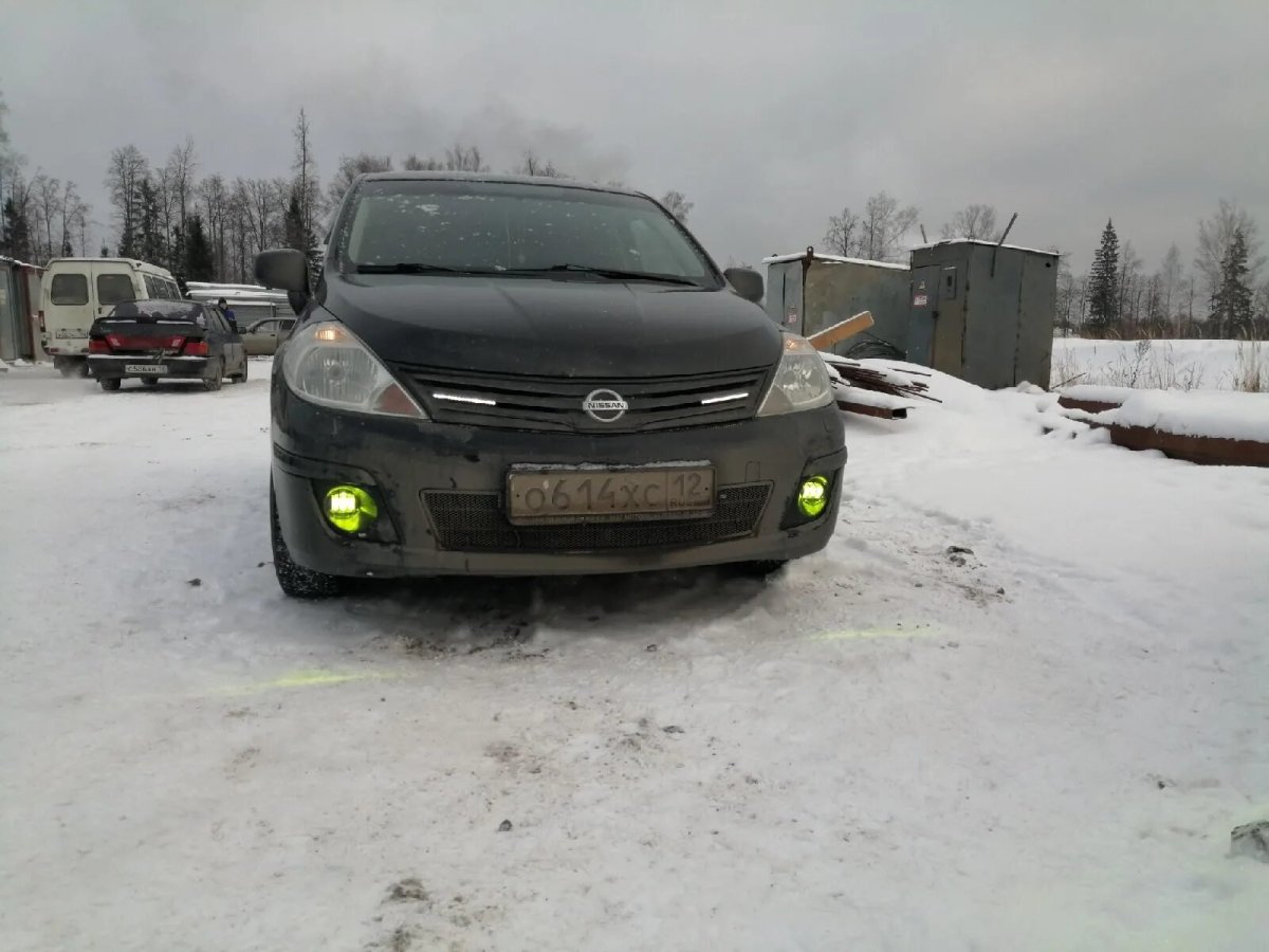 Salman противотуманные фары Ниссан Тиида