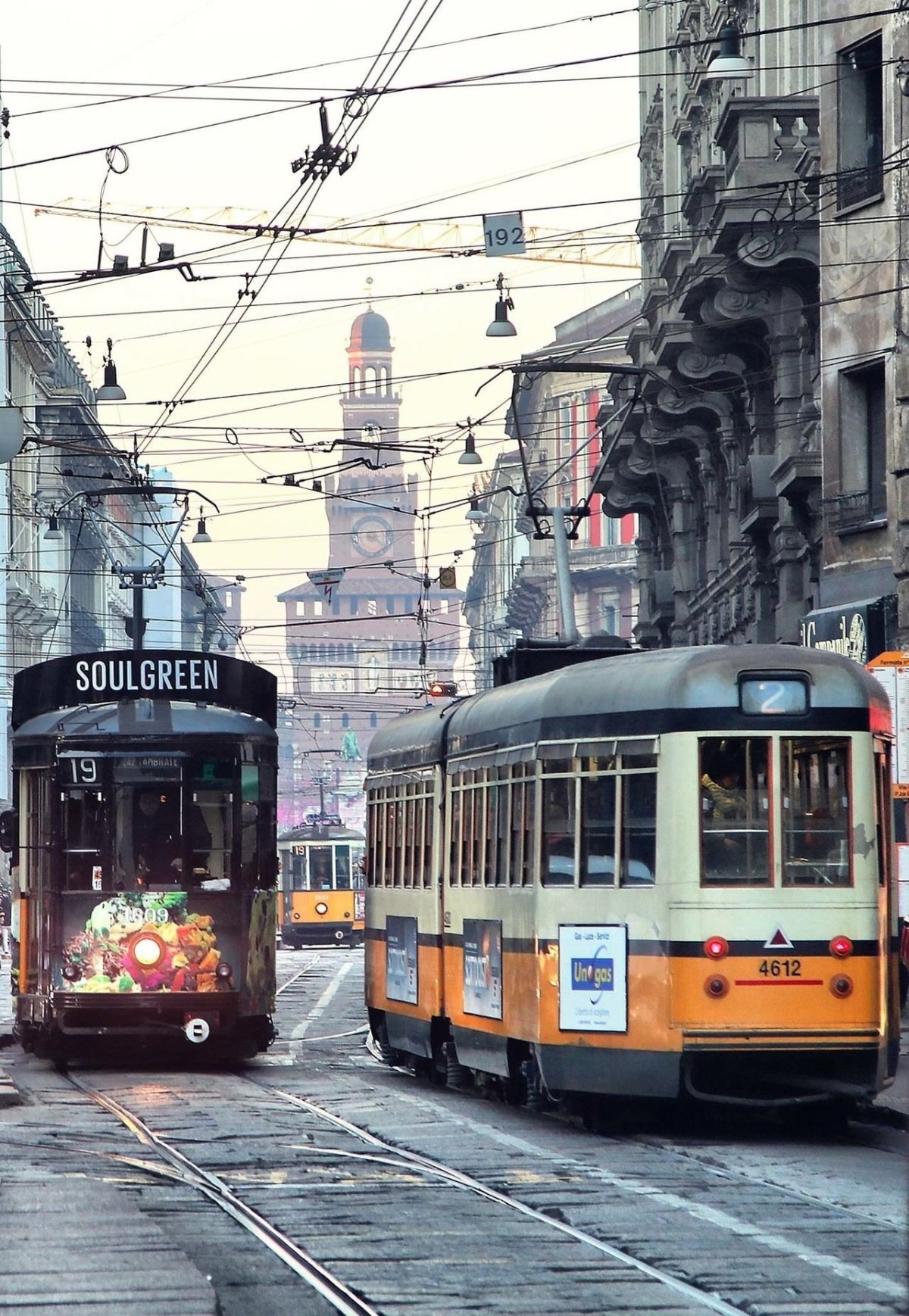 Трамвай в Милане