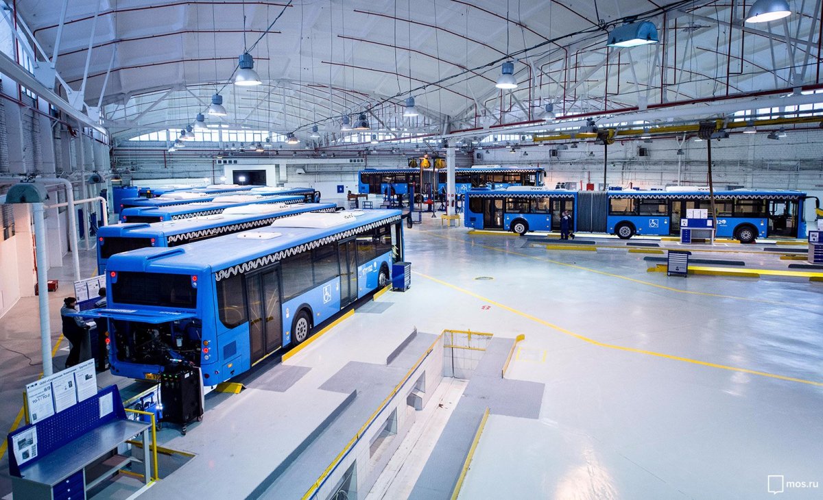 17 Автобусный парк Москва