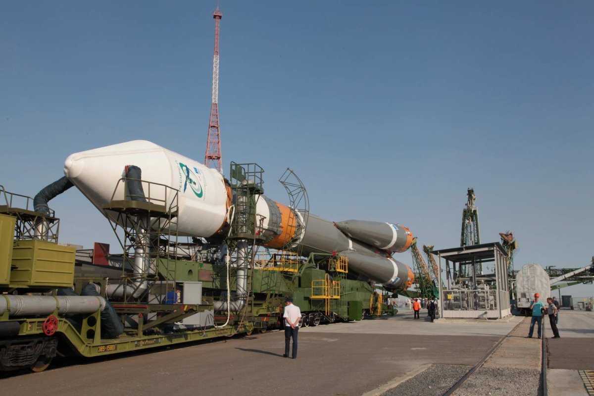 Космодром Плесецк вывоз ракеты