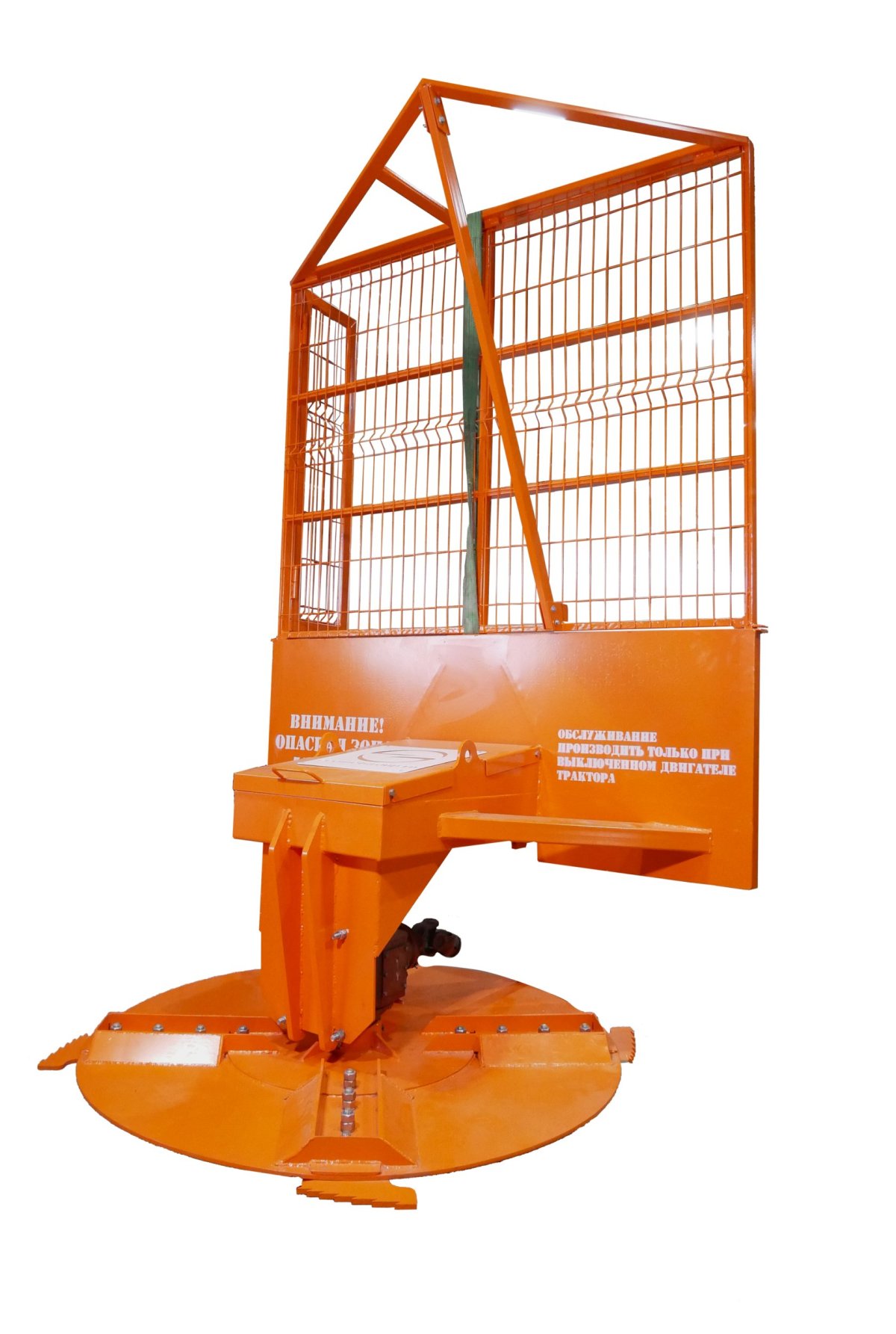 Дисковый кусторез на трактор