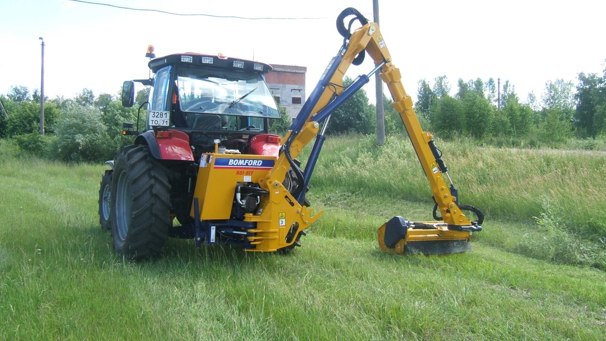 Мульчер на МТЗ 82