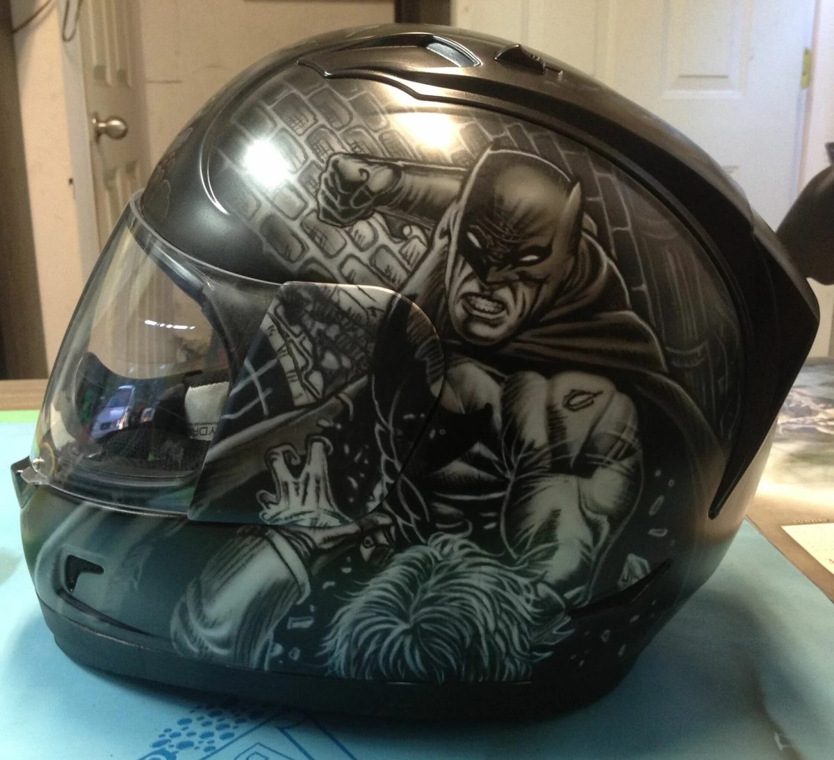 Мотошлем аэрография Самурай