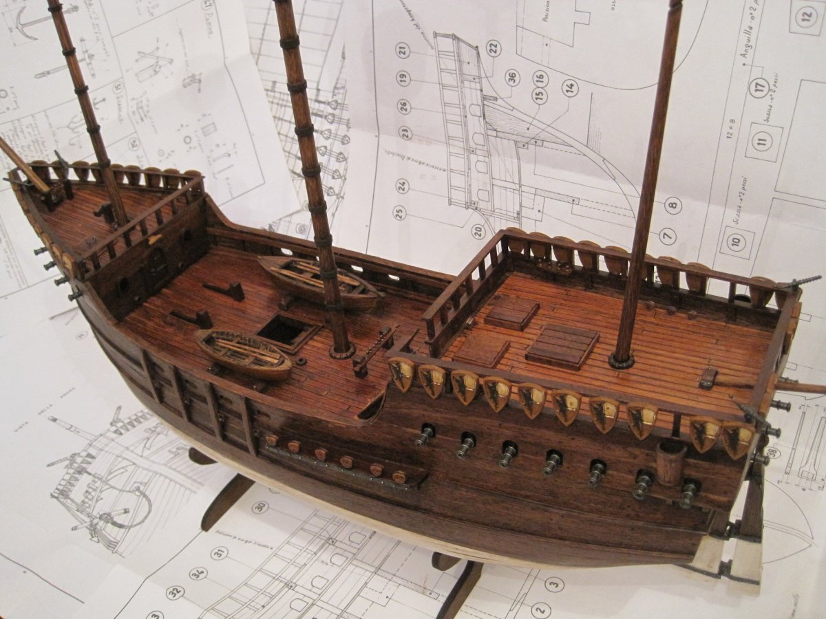 Галеон Сан Джованни Батиста чертежи